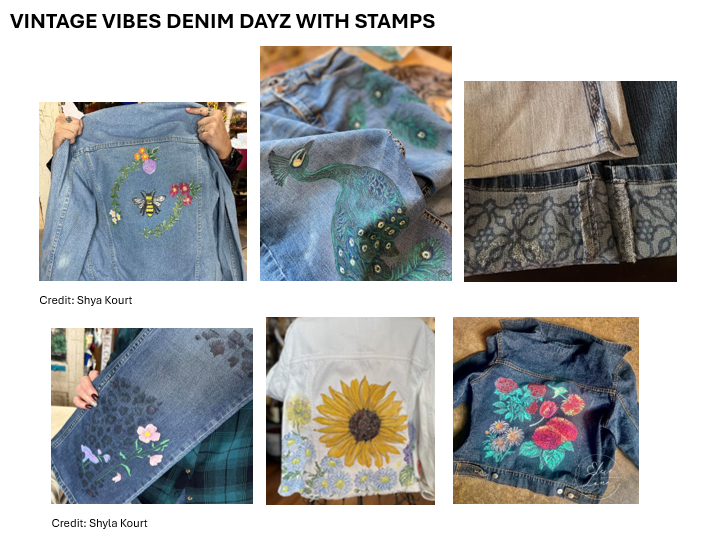 Vintage Vibes Denim Dayz with Stamps - Saurday, March 8th 11am - 2pm